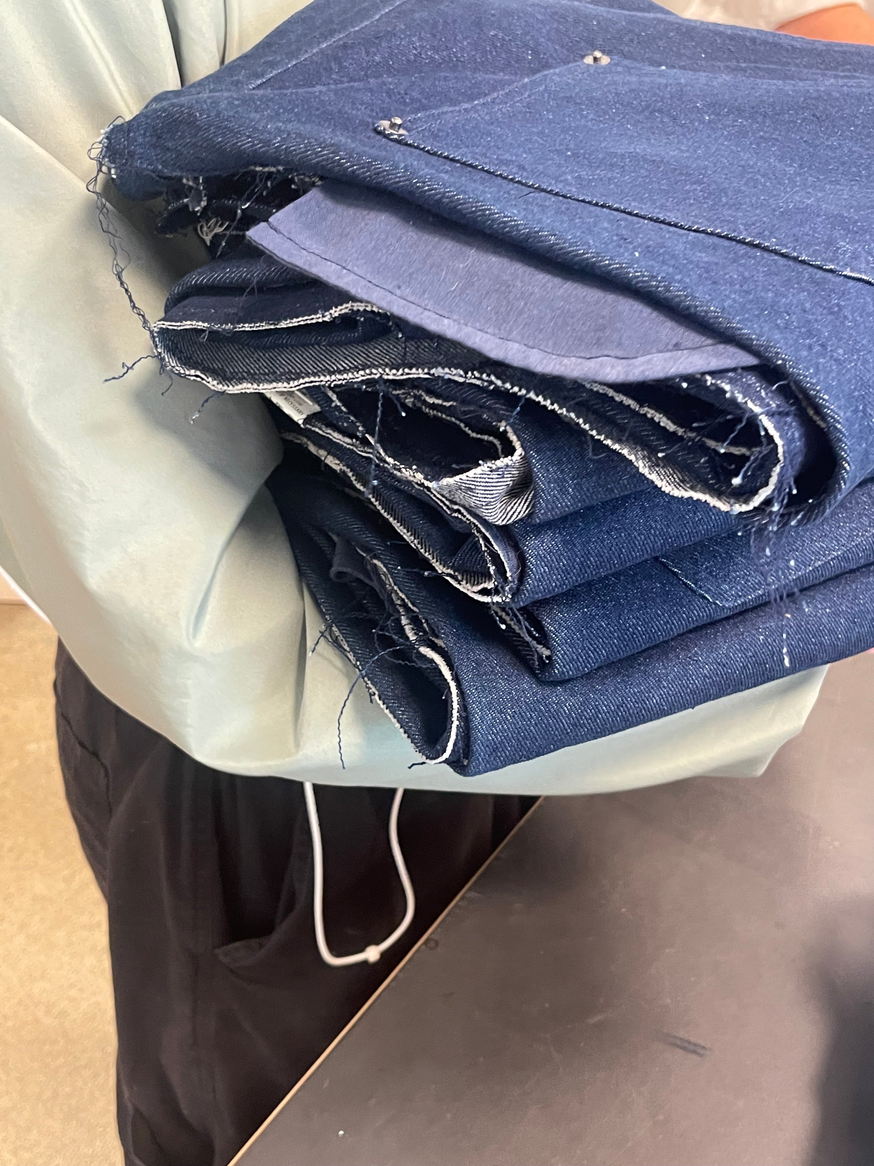 Wanzom Reworked Raw Denim Jeans