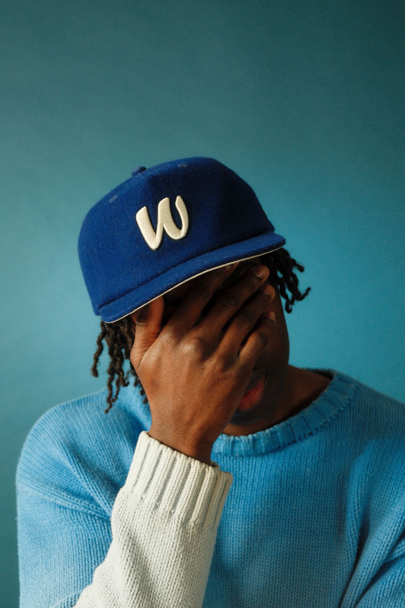 Broadcloth Cap Royal Blue