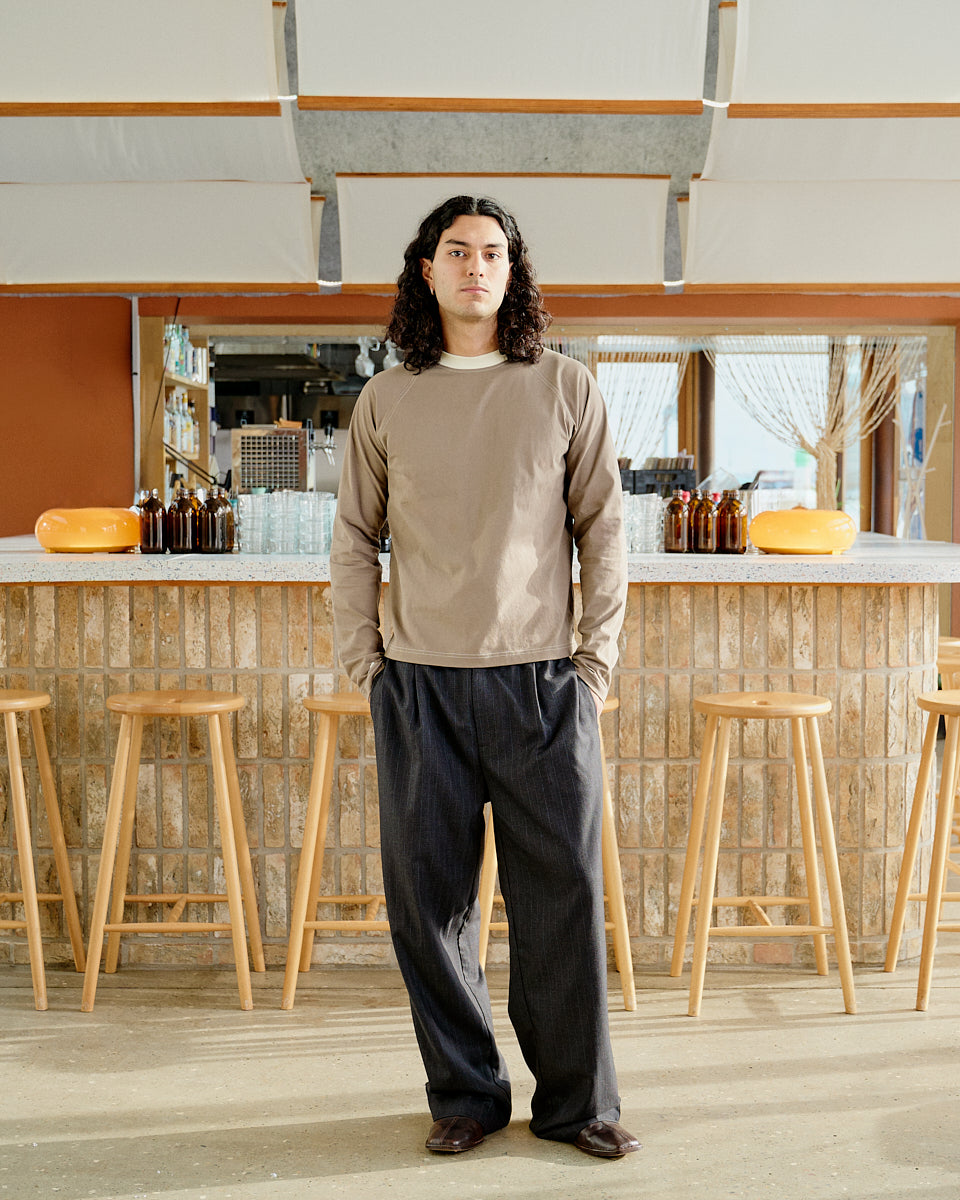 Raglan Long Sleeve Walnut (Preorder)