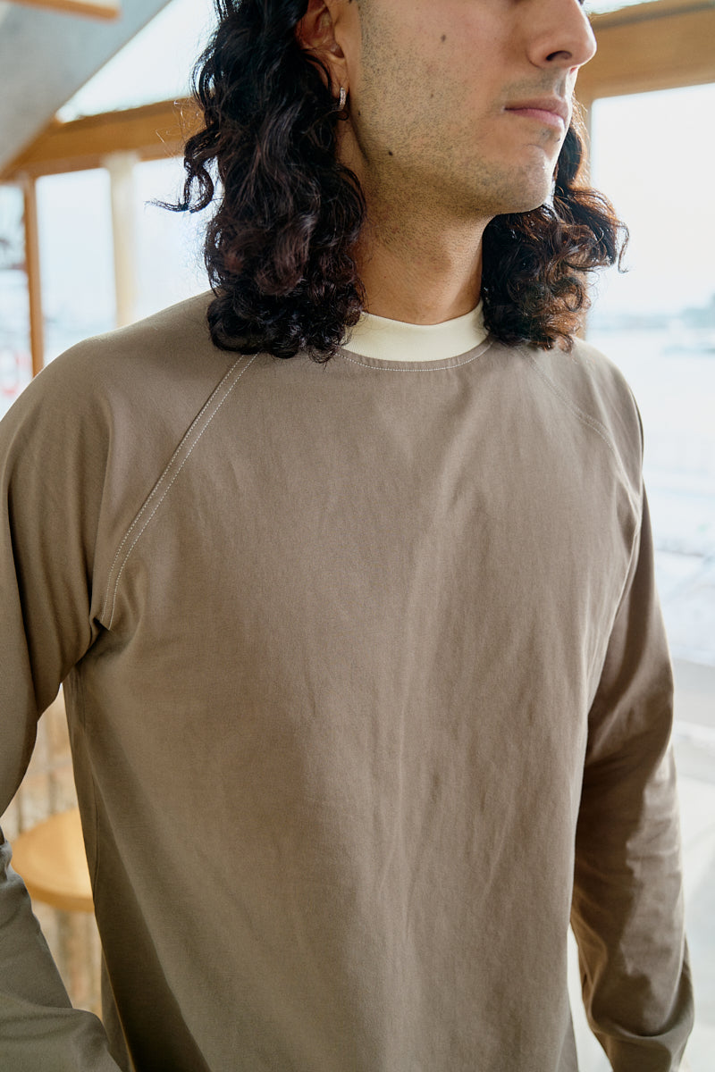 Raglan Long Sleeve Walnut (Preorder)