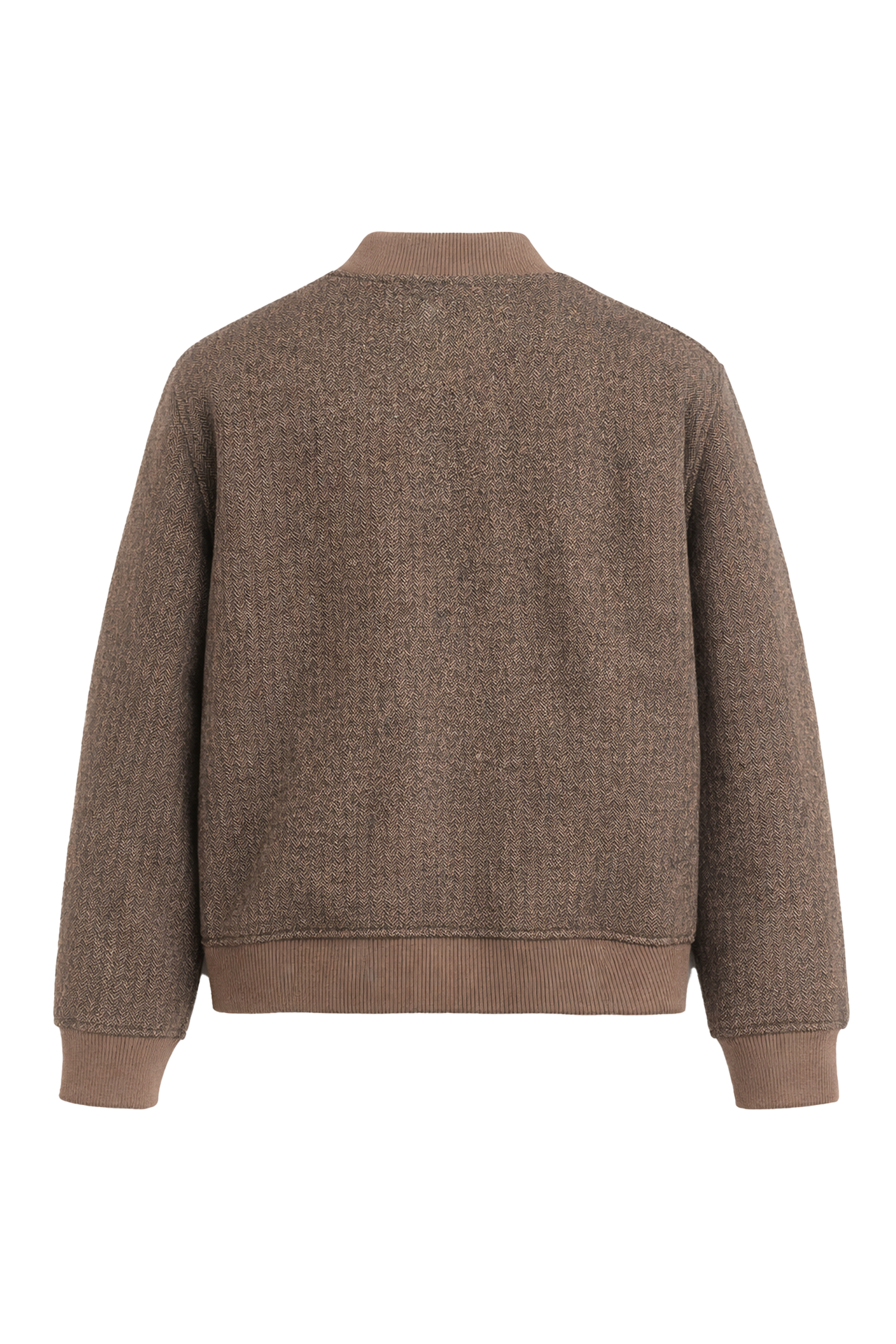 Wool Bomber Jacket Brown (Preorder)