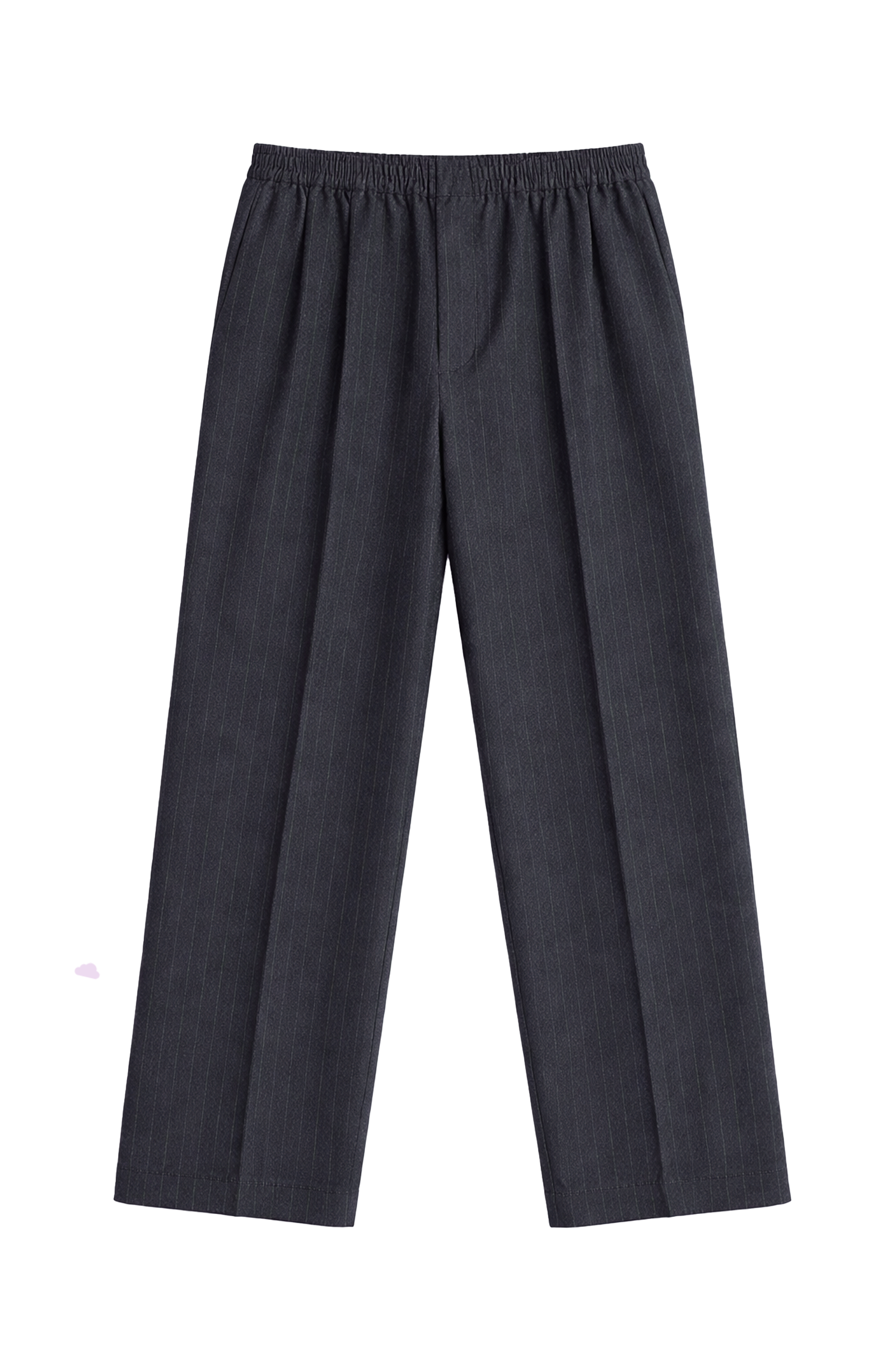Pinstripe Double Pleated Suitpants Grey (Preorder)